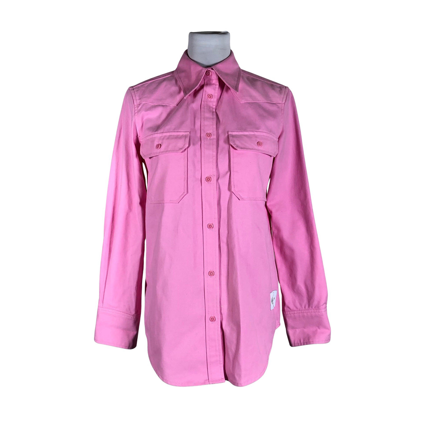 Unisex Calvin Klein Jeans - Teksasärk, suurus 36 - Heleroosa (1)