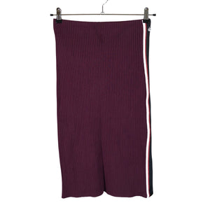 Unisex Scotch&Soda - Kootud seelik, suurus 38 - Veinipunane (1)