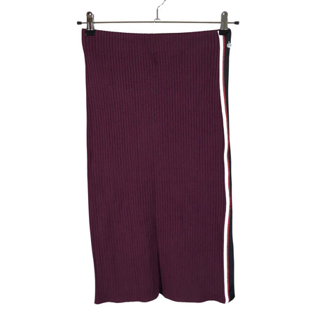 Unisex Scotch&Soda - Kootud seelik, suurus 38 - Veinipunane ()