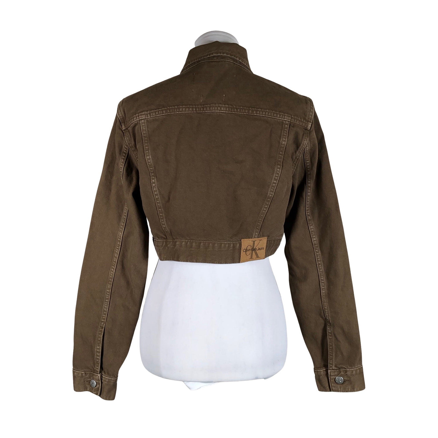 Unisex Calvin Klein Jeans - Teksatagi, suurus 38 - Pruun (2)