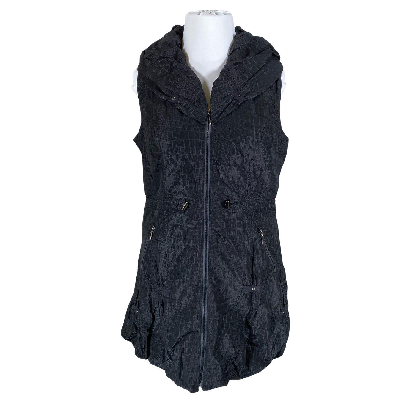 Unisex Glamz - Mitteveniv kleit, suurus 46 - Must (1)