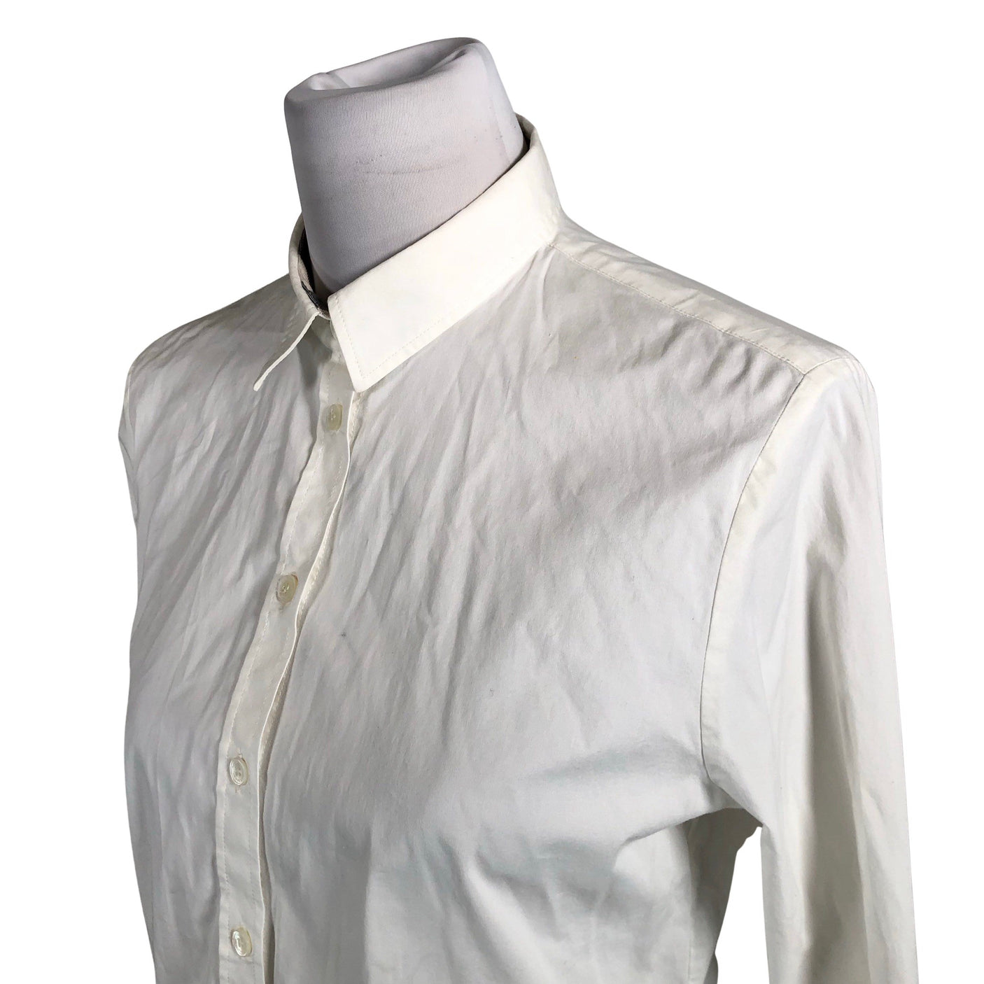 Unisex Burberry Brit - Triiksärk, suurus 40 - Looduslik valge (3)