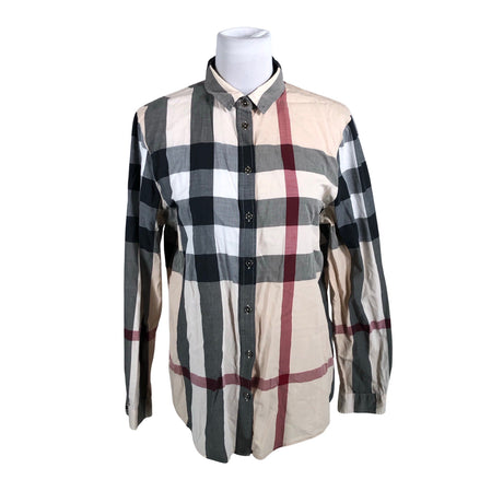 Unisex Burberry Brit - Triiksärk, suurus 40 - Hall ()