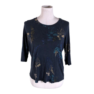 Unisex Lindex - Trikotaažist pluus, suurus 38 - Sinine (1)