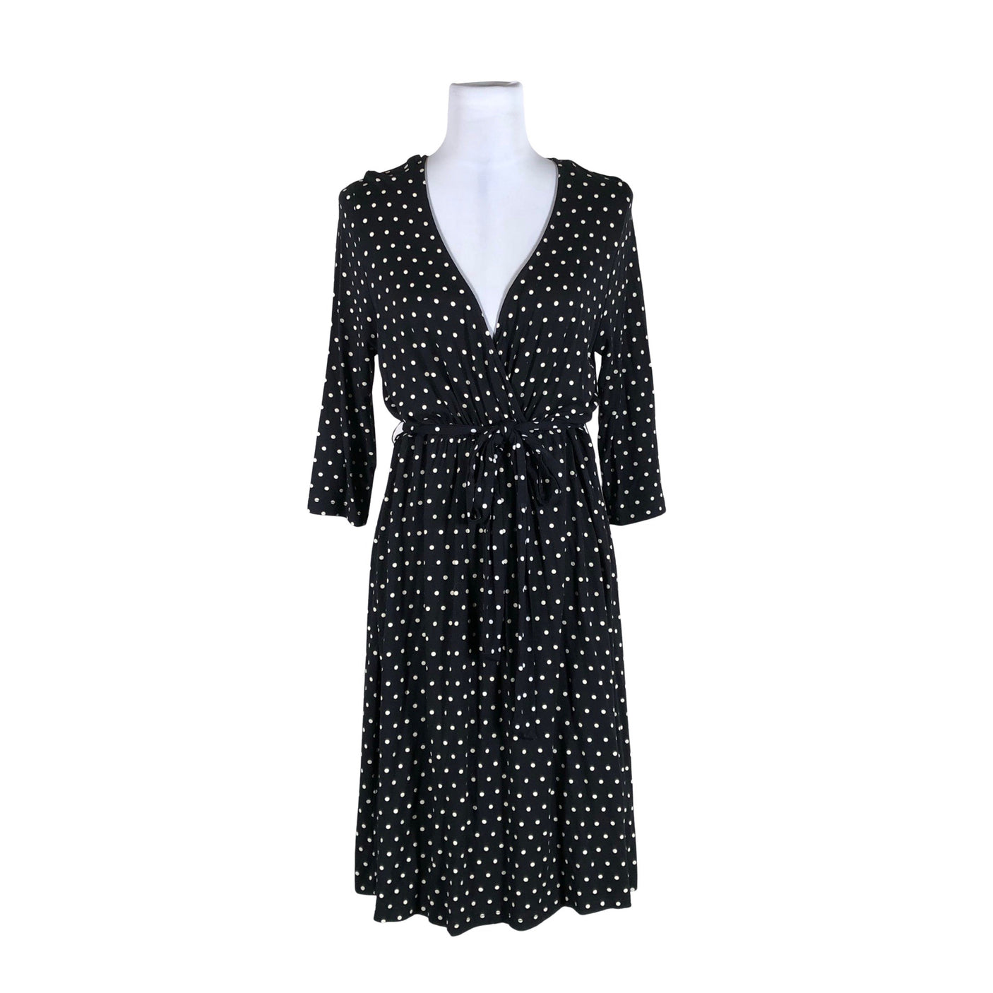 Unisex Lindex - Trikotaažist kleit, suurus 40 - Must (1)