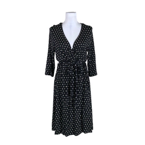 Unisex Lindex - Trikotaažist kleit, suurus 40 - Must (1)