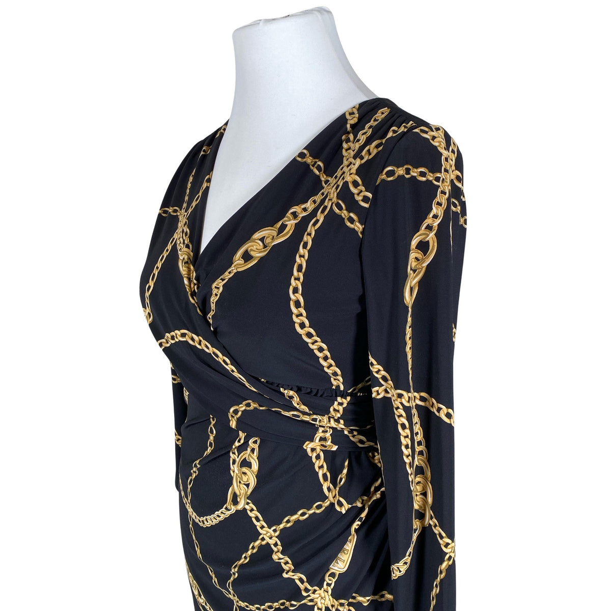 Unisex Lauren Ralph Lauren - Trikotaažist kleit, suurus 42 - Must (3)