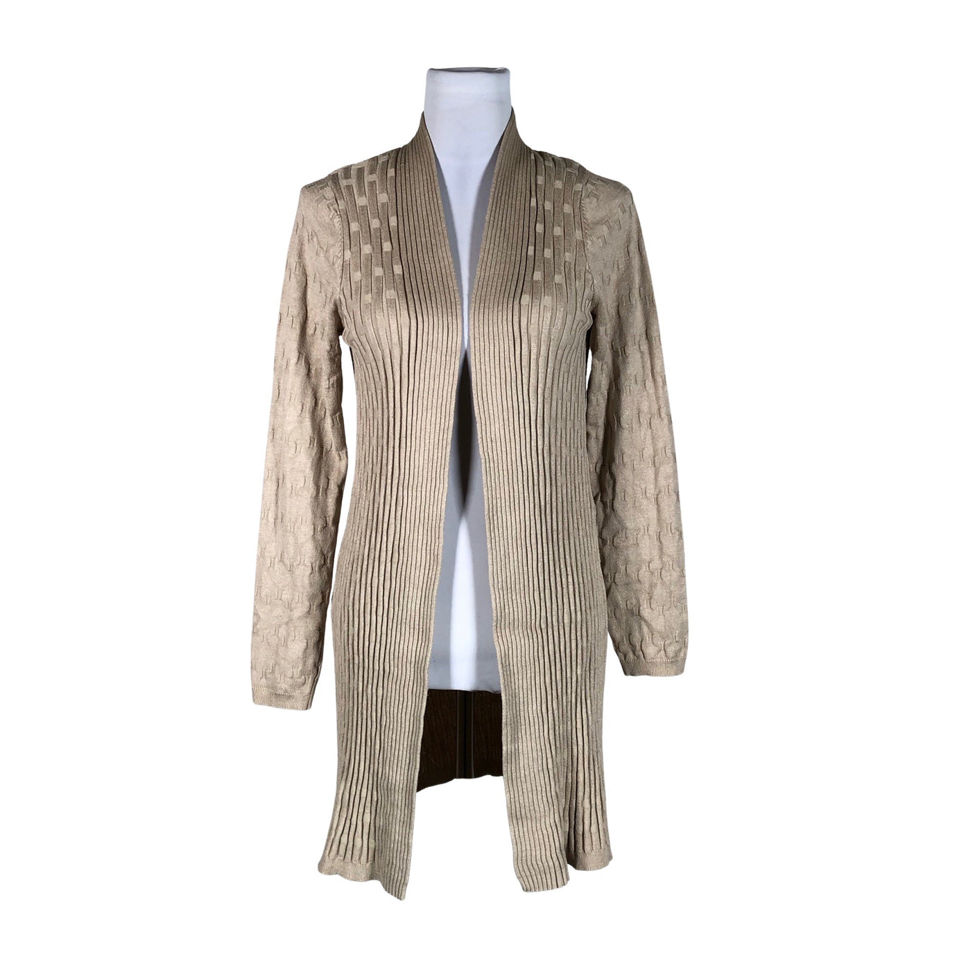 Unisex Signature - Kardigan, suurus 38 - Beige (1)