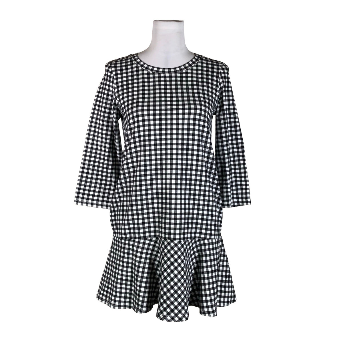 Unisex Nanso - Trikotaažist kleit, suurus 36 - Valge (1)