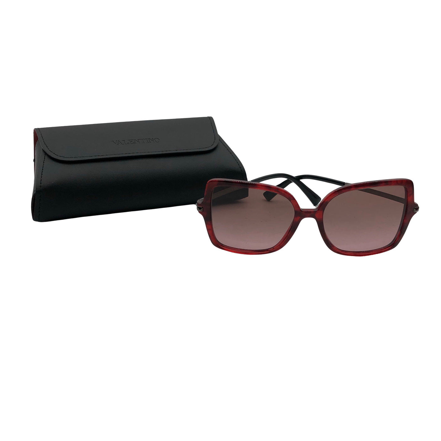 Unisex Valentino - Päikeseprillid, suurus Suurus puudub - Veinipunane (1)