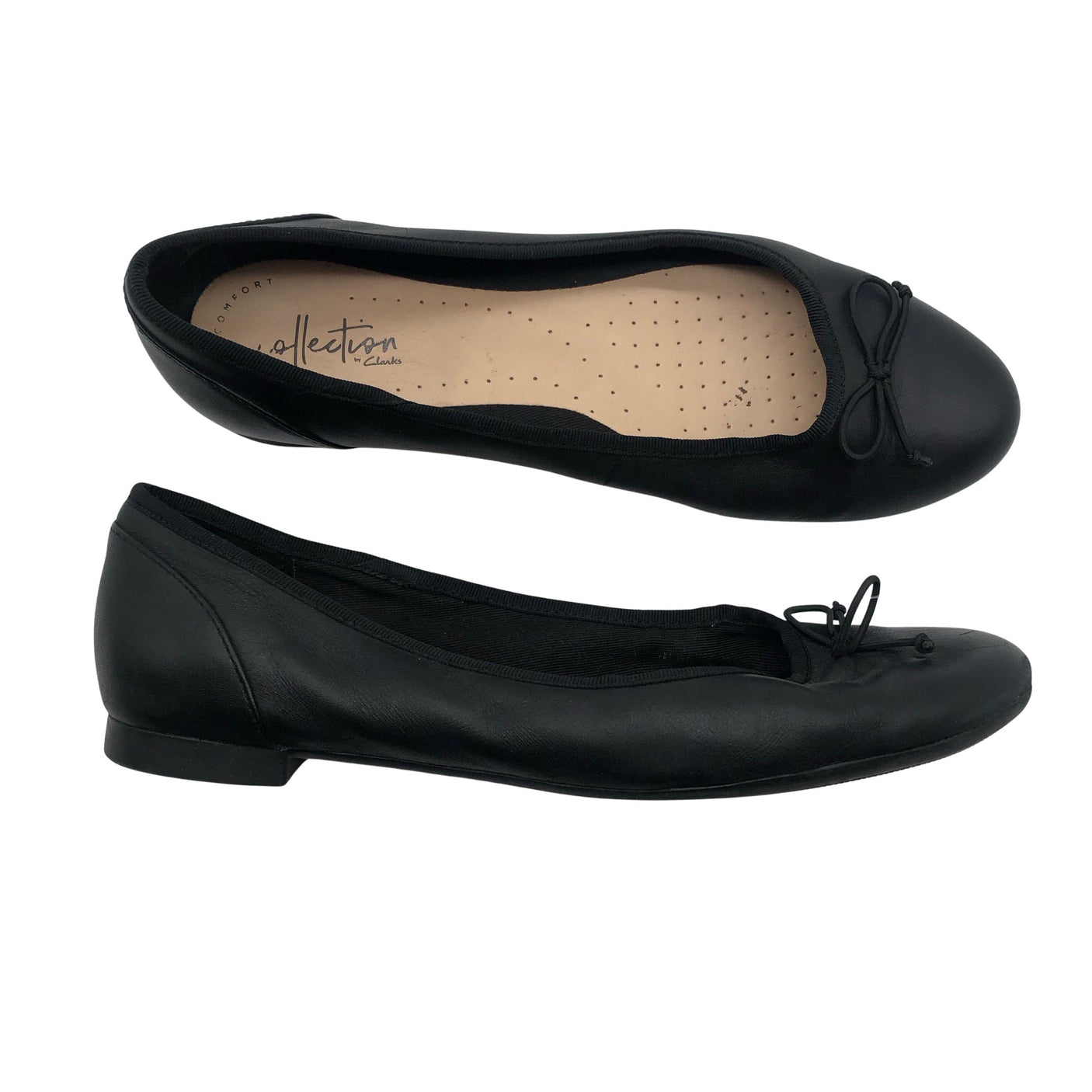 Unisex Clarks - Baleriinad, suurus 39 - Must (1)