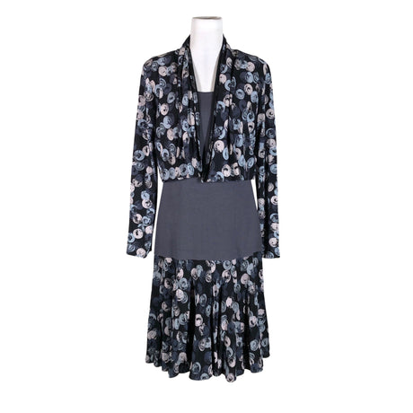 Unisex Nanso - Trikotaažist kleit, suurus 40 - Sinine ()