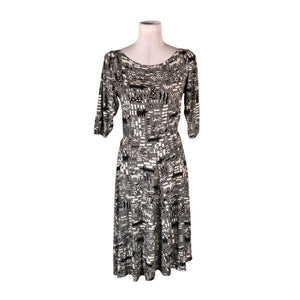 Unisex IVANAhelsinki - Trikotaažist kleit, suurus 40 - Hall (1)