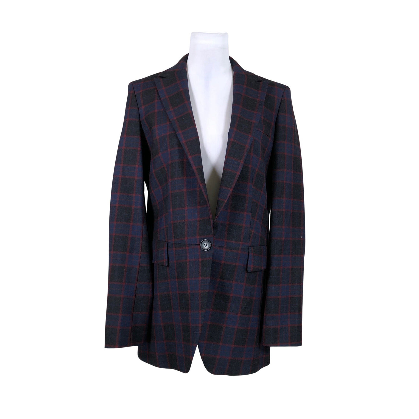 Unisex Stefanel - Jakk, suurus 40 - Veinipunane (1)