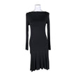 Unisex Alanred - Trikotaažist kleit, suurus 36 - Must ()