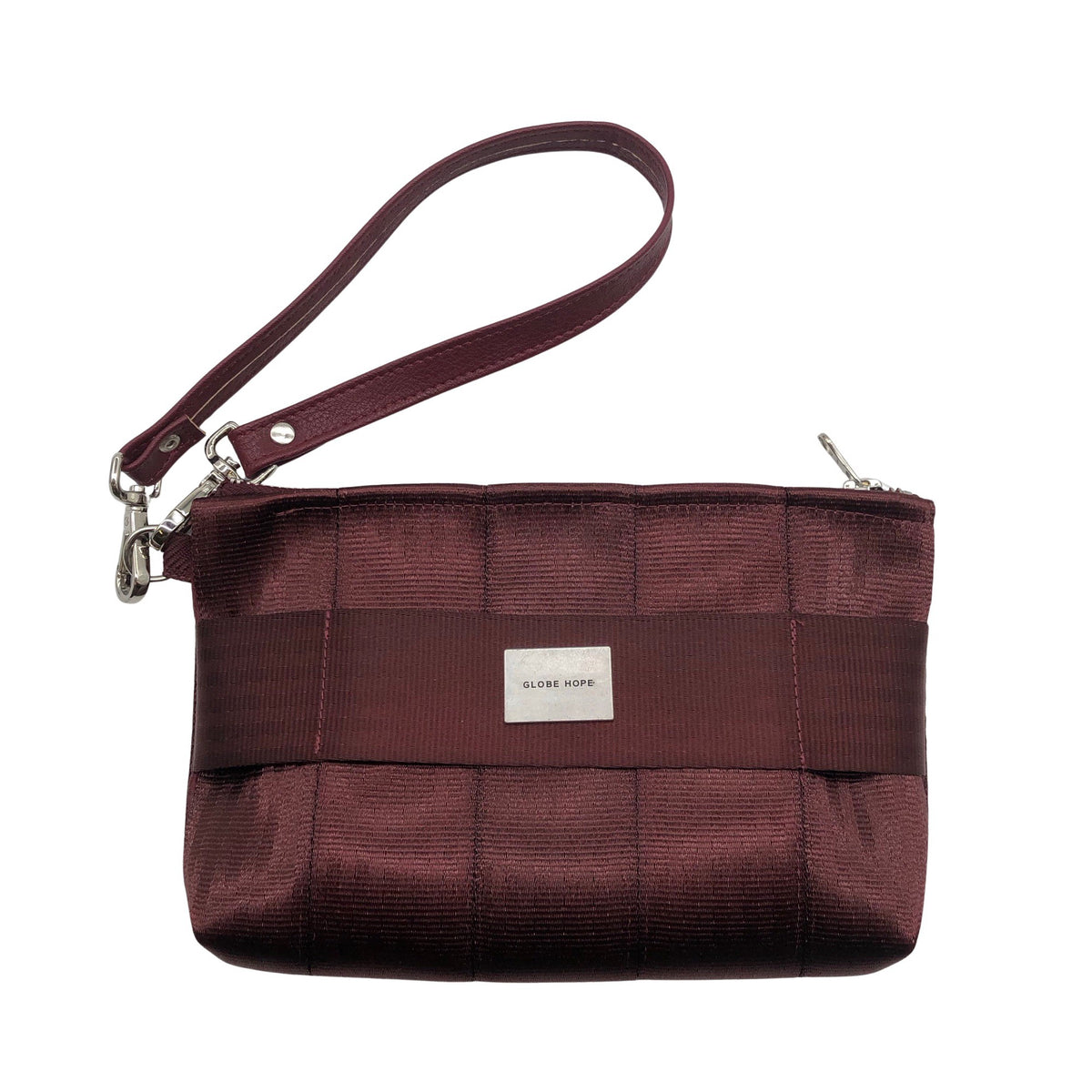Unisex Globe Hope - Käekott, suurus Mini - Veinipunane (1)
