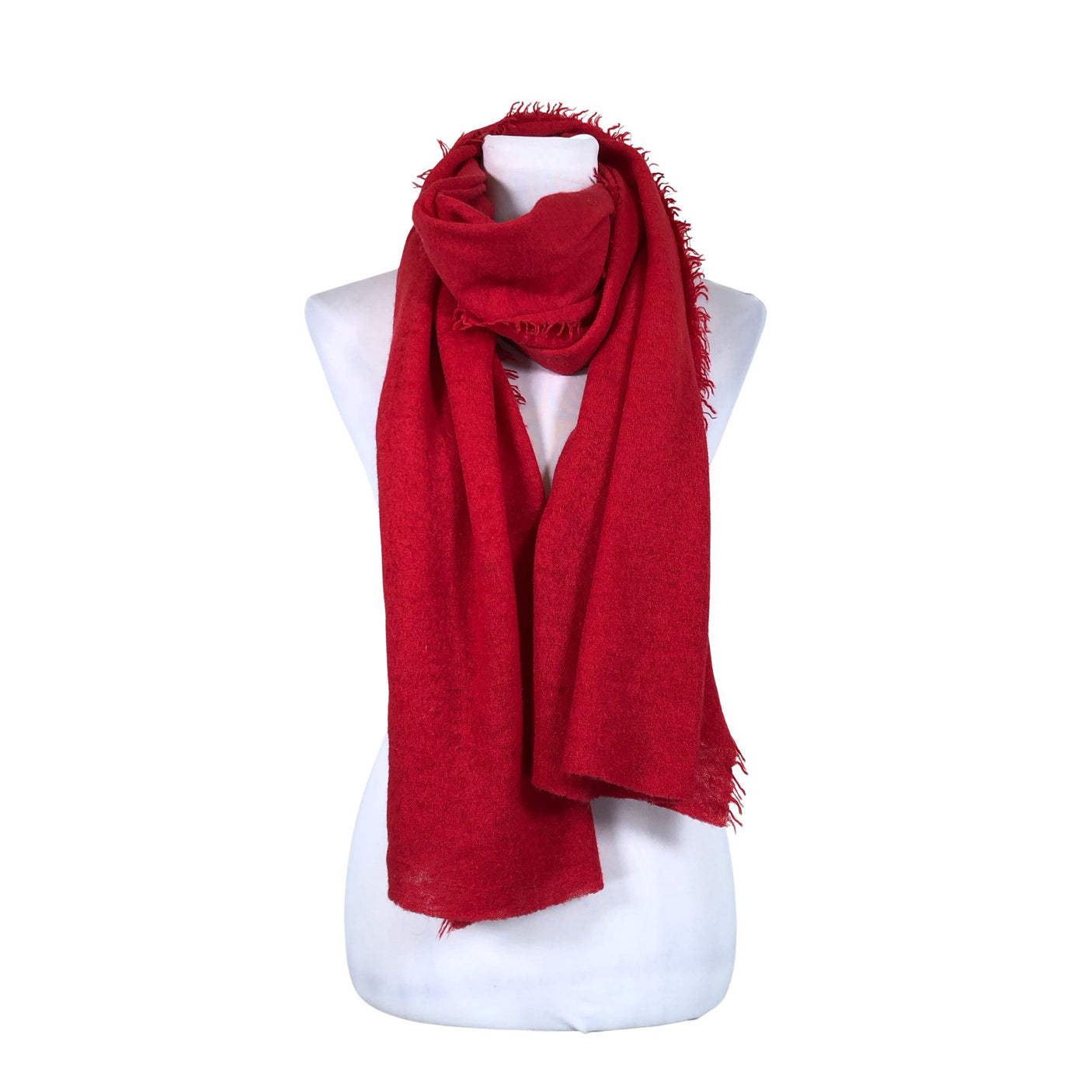 Unisex Balmuir - Õhuke sall, suurus Midi - Punane (1)
