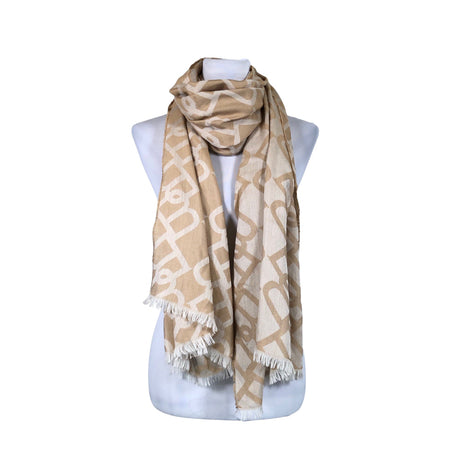 Unisex Balmuir - Õhuke sall, suurus Midi - Beige ()