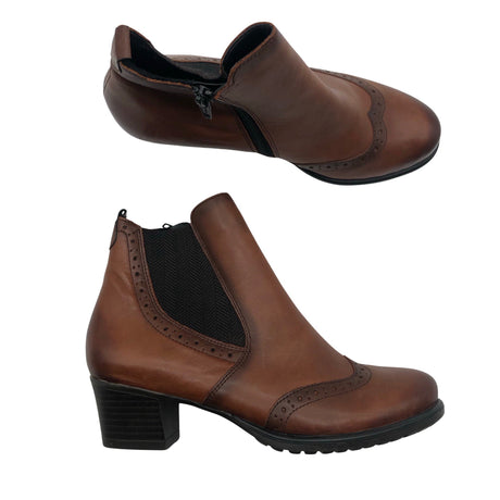 Unisex Remonte - Poolsaapad, suurus 37 - Pruun ()