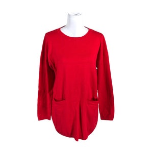 Unisex Nanso - Kootud tuunika, suurus 38 - Punane (1)
