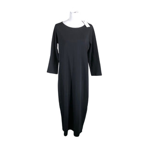 Unisex Nanso - Trikotaažist kleit, suurus 40 - Must (1)