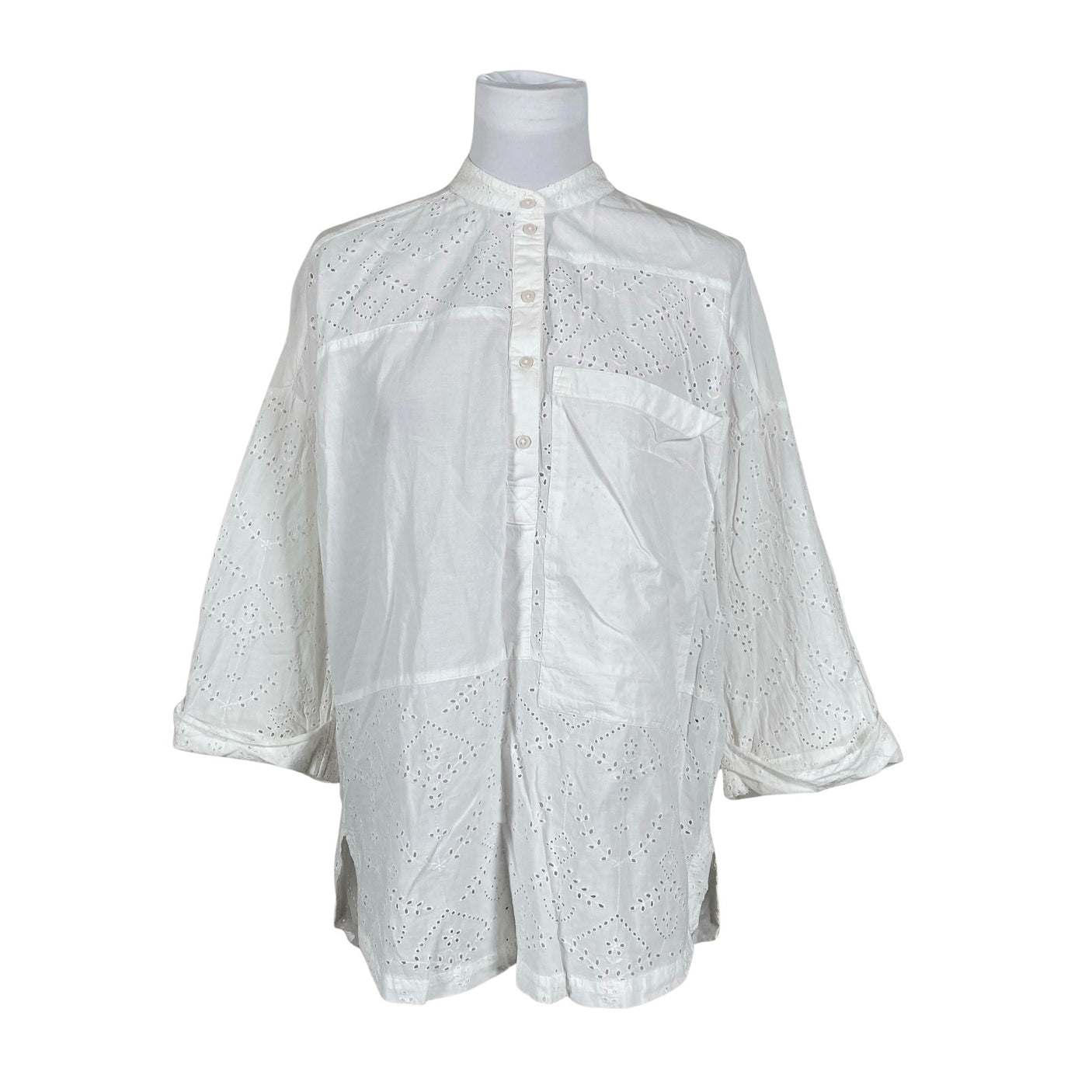 Unisex Esprit - Mitteveniv tuunika, suurus 40 - Valge (1)