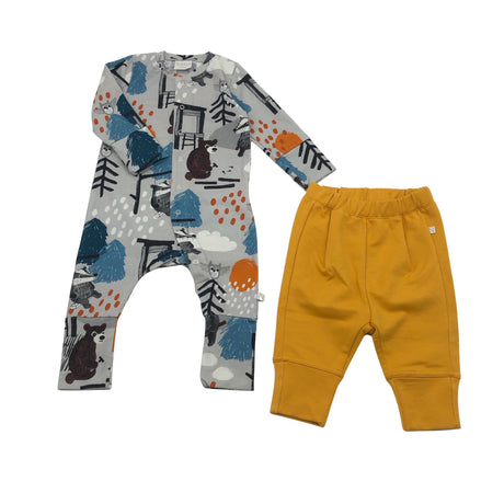 Unisex NOSH - Pükskostüüm, suurus 62 - 68 - Hall ()