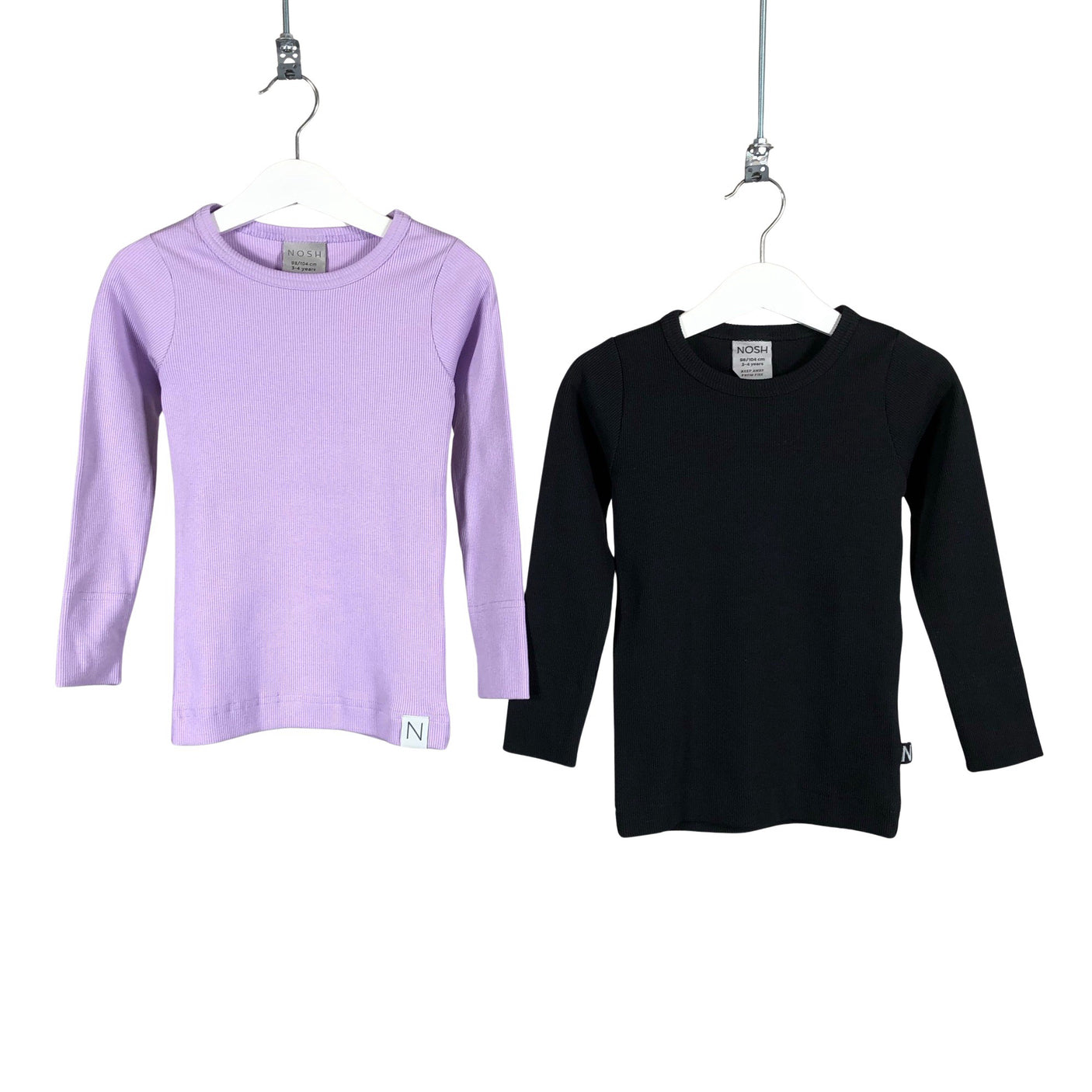 Unisex NOSH - Trikotaažist pluus, suurus 98 - 104 - Lilla (1)