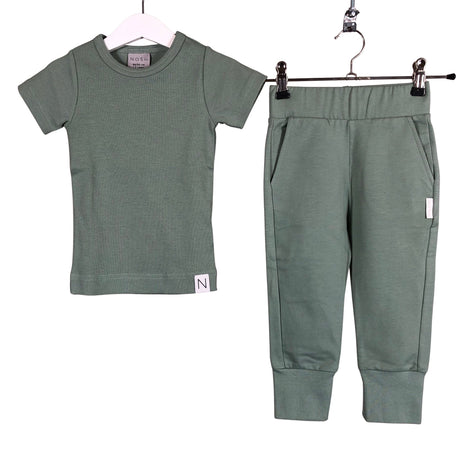 Unisex NOSH - Dressikangast püksid, suurus 86 - 92 - Roheline ()