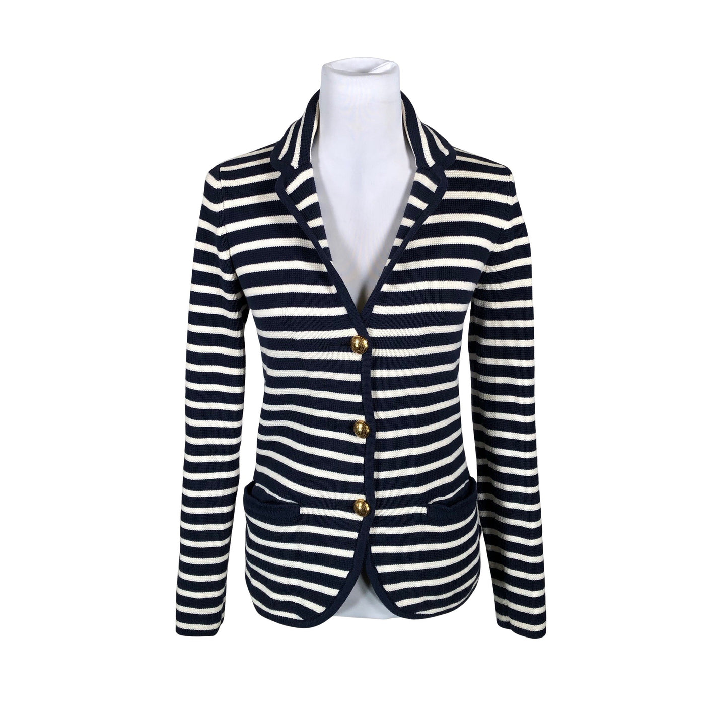 Unisex Lexington - Kardigan, suurus 38 - Sinine (1)
