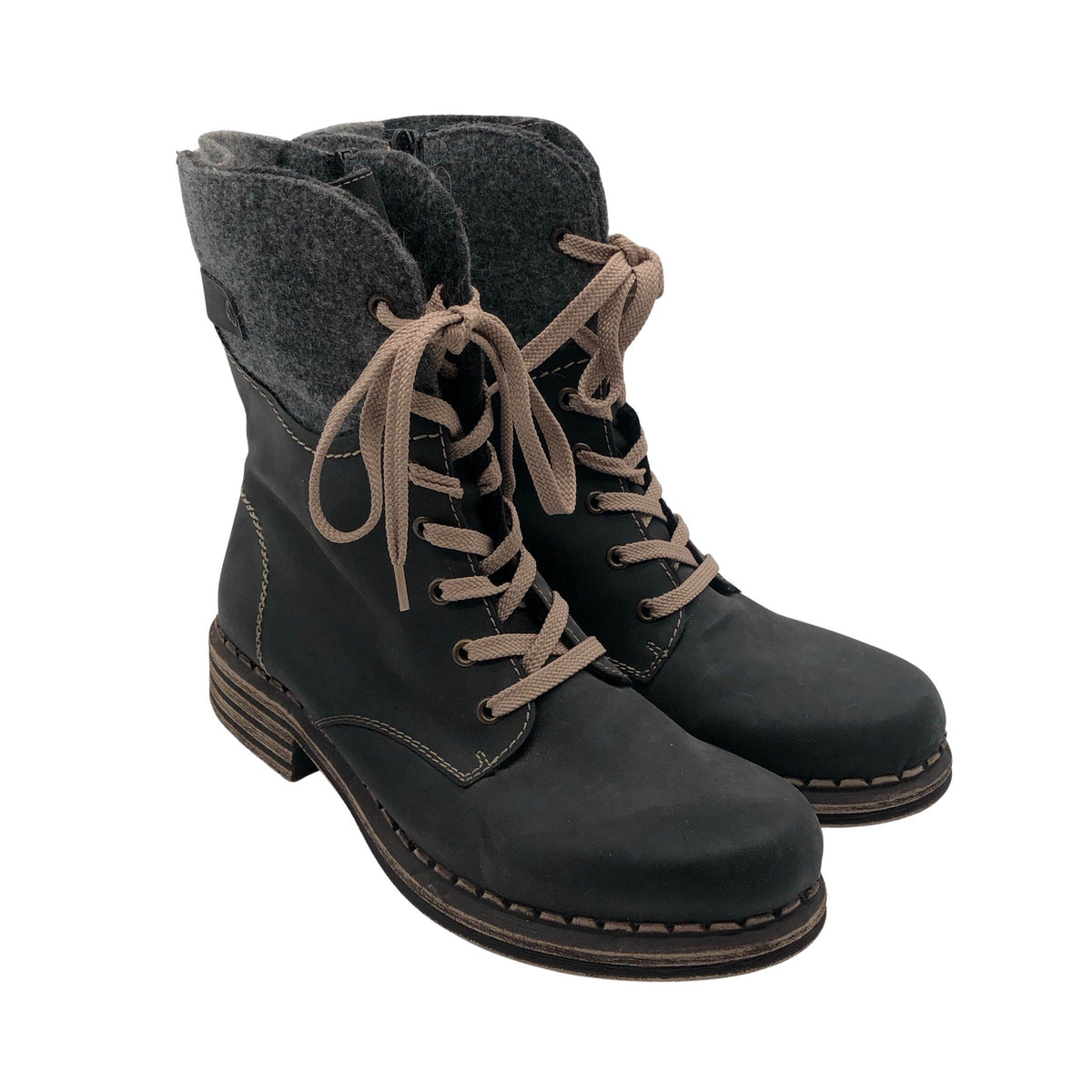 Unisex Rieker - Poolsaapad, suurus 42 - Hall (2)