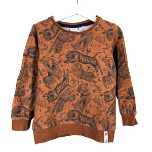 Unisex Name It - Dressikangast pluus, suurus 104 - 110 - Pruun (1)