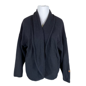 Unisex Woolmark - Kardigan, suurus 44 - Must (1)
