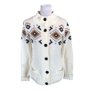 Unisex S.T.I - Kardigan, suurus 38 - Looduslik valge (1)