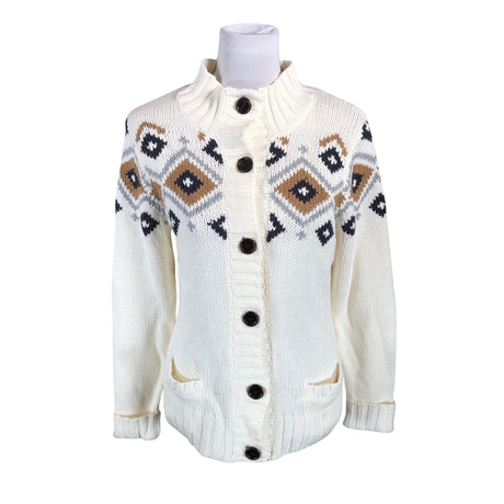 Unisex S.T.I - Kardigan, suurus 38 - Looduslik valge ()
