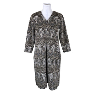 Unisex Ze-Ze - Trikotaažist kleit, suurus 38 - Pruun (1)