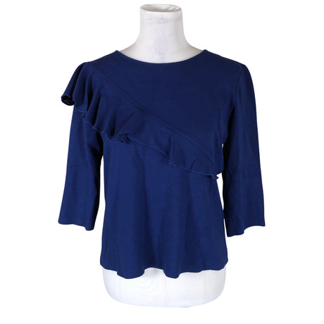 Unisex Nanso - Trikotaažist pluus, suurus 38 - Sinine ()