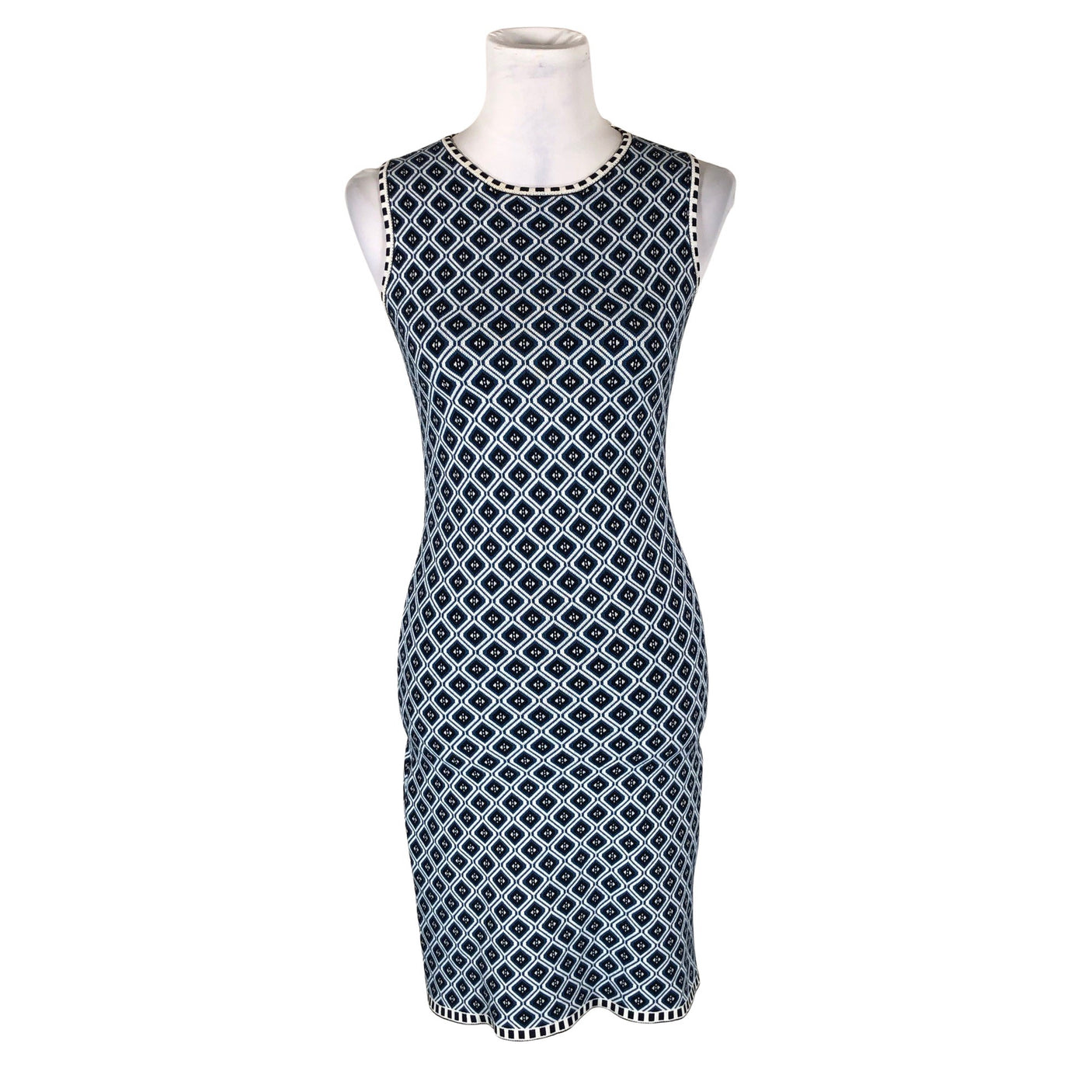 Unisex Stefanel - Kootud kleit, suurus 34 - Sinine (1)