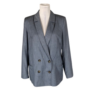 Unisex Selected - Jakk, suurus 38 - Helesinine (1)