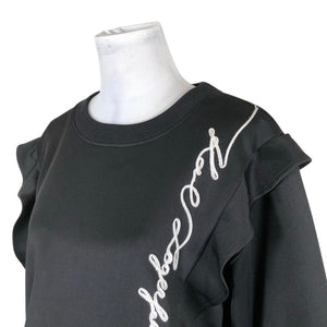 Unisex Karl Lagerfeld - Dressikangast pluus, suurus 40 - Must (3)