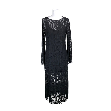 Unisex Lindex - Mitteveniv kleit, suurus 40 - Must ()