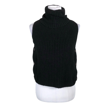 Unisex Arket - Kootud vest, suurus 34 - Must ()