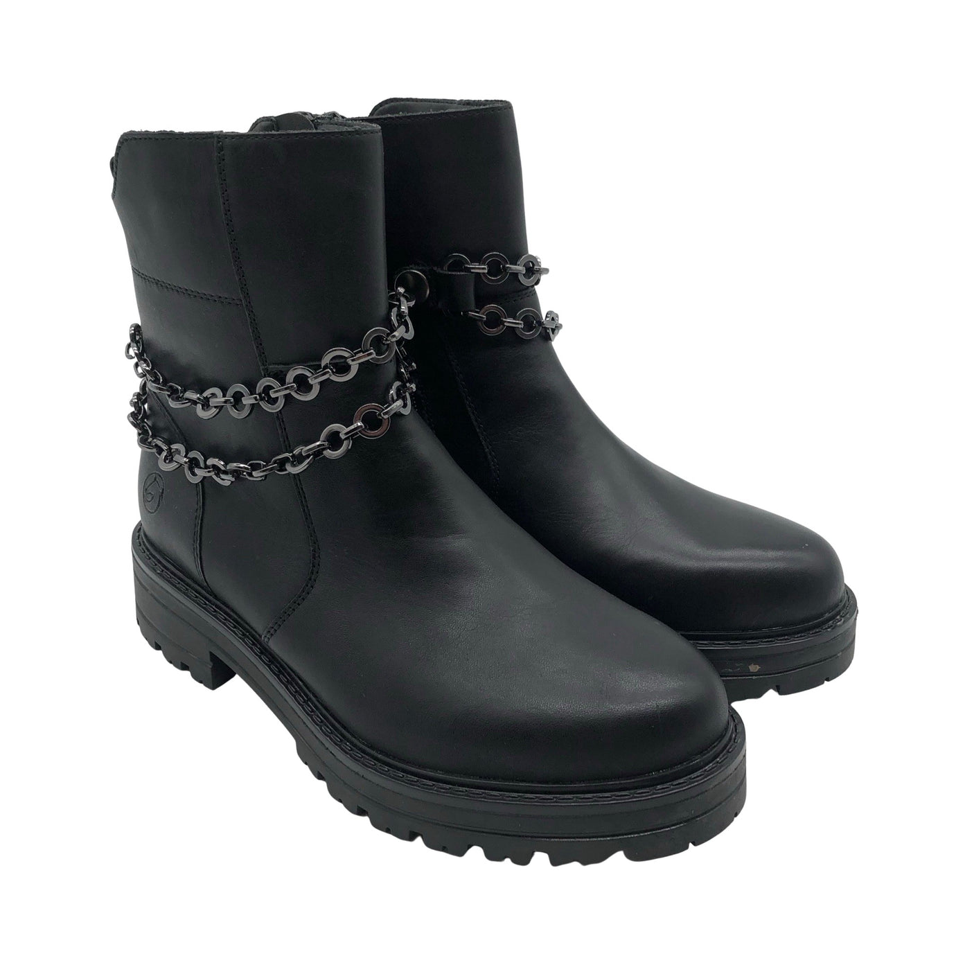 Unisex Remonte - Poolsaapad, suurus 38 - Must (2)