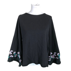 Unisex Joelle - Dressikangast pluus, suurus 34 - Must (1)