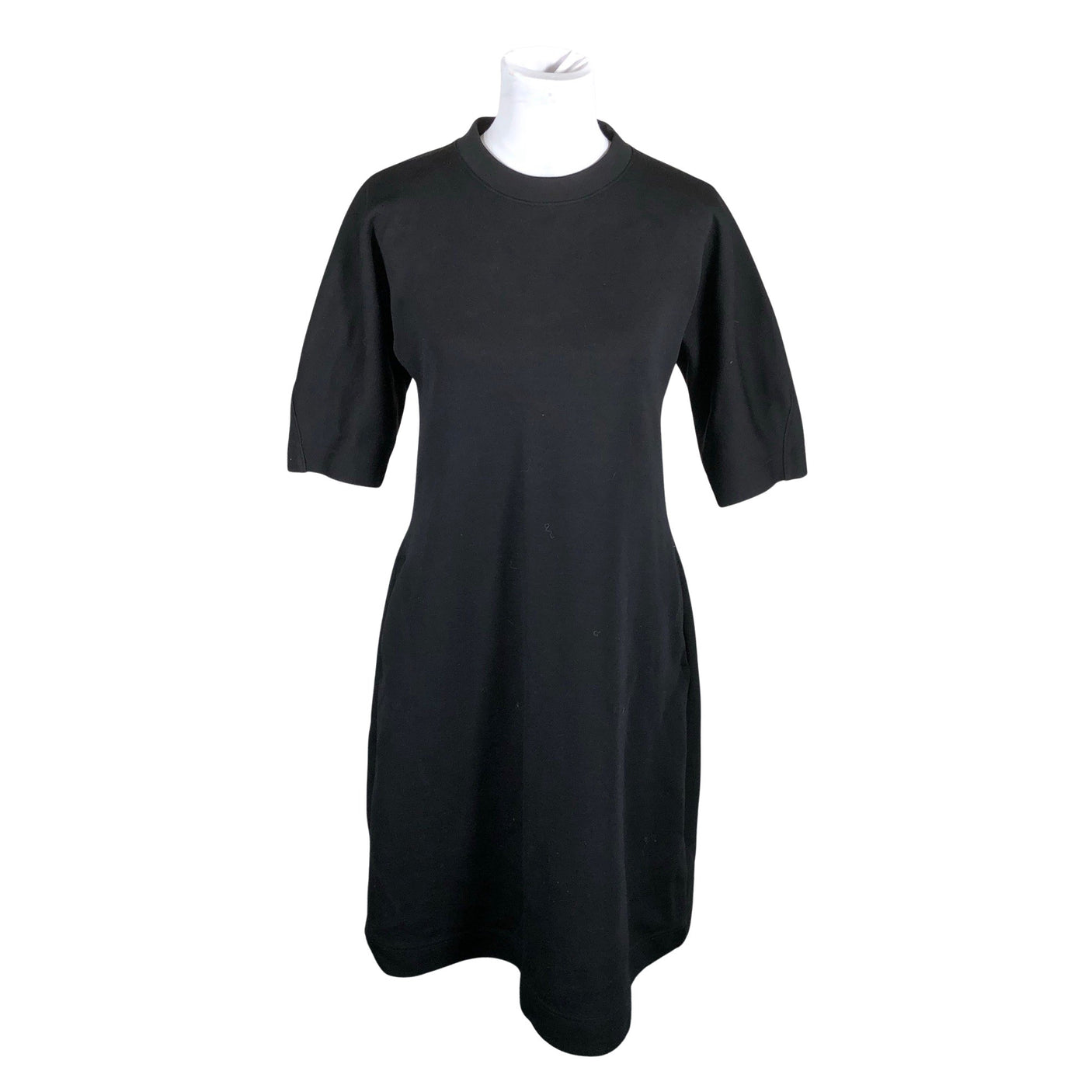 Unisex Uniqlo - Kootud kleit, suurus 36 - Must (1)