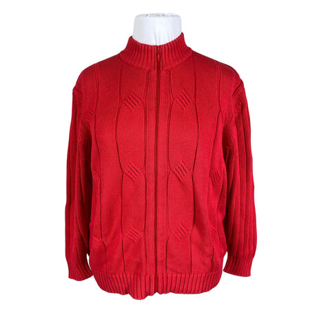 Unisex Q-Con - Kardigan, suurus 46 - Punane ()