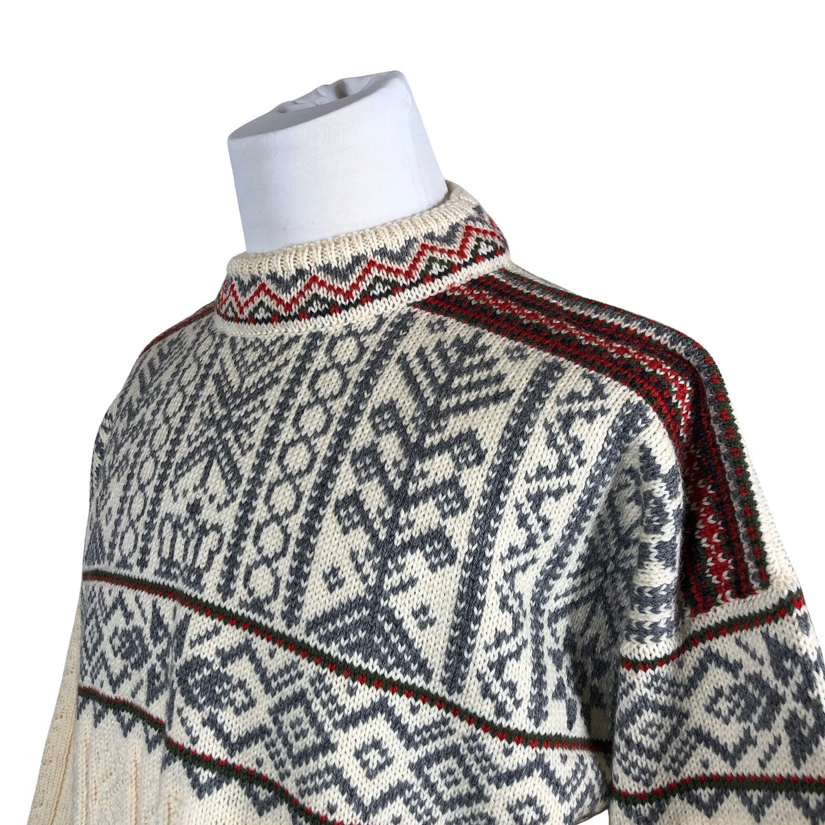 Unisex Dale of Norway - Kampsun, suurus XXL - Looduslik valge (3)
