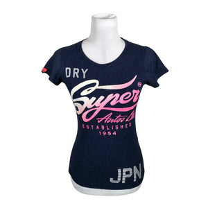 Unisex Superdry - T-särk, suurus 34 - Sinine (1)