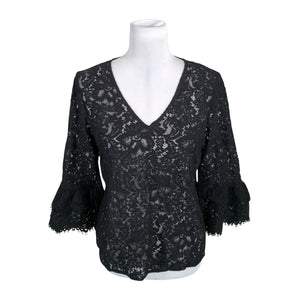 Unisex Rosemunde - Pidulik pluus, suurus 40 - Must (1)