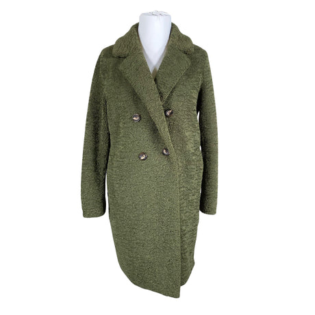 Unisex ROCKANDBLUE - Kunstkarusnahast mantel, suurus 42 - Roheline ()